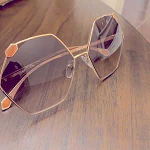Bulgari Sunglasses - pink and gold